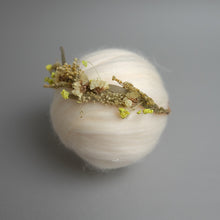 Load image into Gallery viewer, Newborn Dried Flower Headpiece - Yellow
