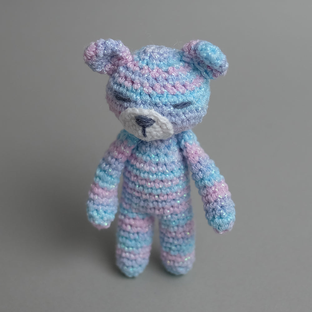 Newborn Crochet Toy - The Colourful Bear