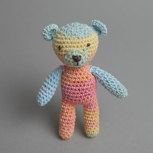 Newborn Crochet Toy - The Rainbow Bear